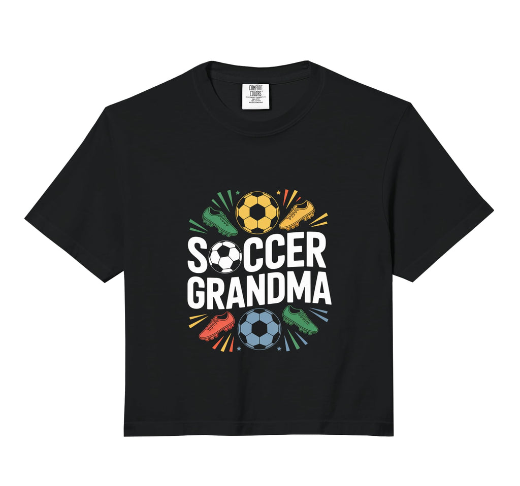 Soccer Grandma Bold Sporty Fun Comfort Hoodie - Novelty Apparel Unisex - T-Shirt, Sweatshirt, Hoodie