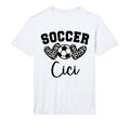Soccer Cici Matching Family Soccer T-Shirt - Unique Graphic for Adults - T-Shirt, Sweatshirt, Hoodie