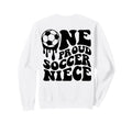 Proud Soccer Niece Soccer Ball Sweatshirt - Streetwear Style Men Women - T-Shirt, Sweatshirt, Hoodie