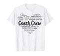 Coach Crew Instructional Coach T-Shirt - Minimalist Print Men Women - T-Shirt, Sweatshirt, Hoodie