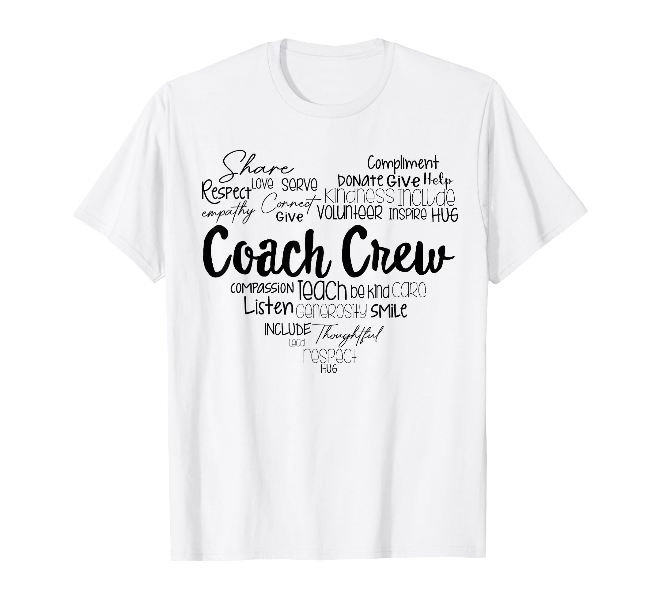 Coach Crew Instructional Coach T-Shirt - Minimalist Print Men Women - T-Shirt, Sweatshirt, Hoodie