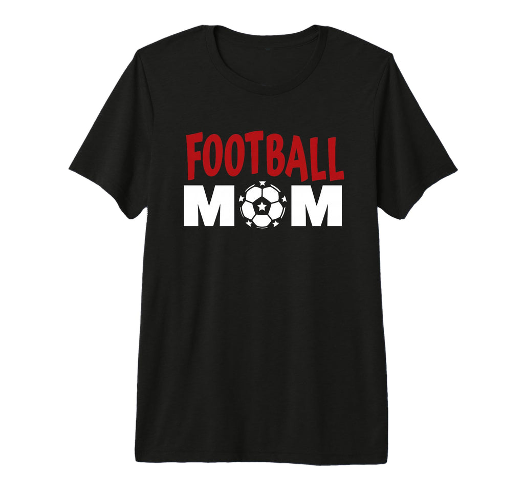 Football Mom Soccer Game Day Gift T-Shirt - Custom Art Print Men Women - T-Shirt, Sweatshirt, Hoodie