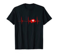 Switzerland Swiss Flag Map Heartbeat T-Shirt - Aesthetic Graphic Unisex - T-Shirt, Sweatshirt, Hoodie