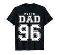 Number 96 Custom Proud Soccer Futbol T-Shirt - Streetwear Style Men Women - T-Shirt, Sweatshirt, Hoodie