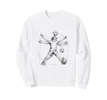 Vitruvian Soccer Futbol Love Sweatshirt - Streetwear Style Unisex - T-Shirt, Sweatshirt, Hoodie