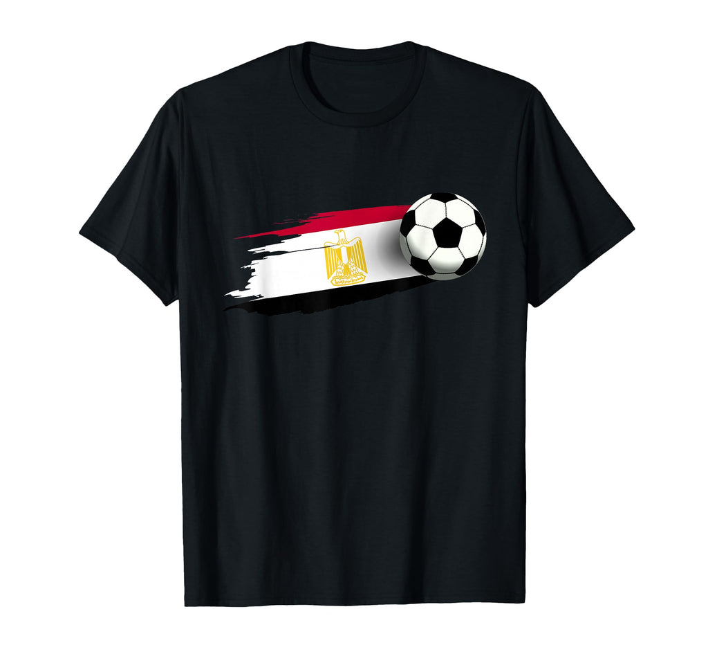 Egypt Flag Egyptian Soccer Flag T-Shirt - Trendy Graphic for Adults - T-Shirt, Sweatshirt, Hoodie