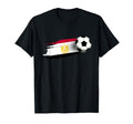 Egypt Flag Egyptian Soccer Flag T-Shirt - Trendy Graphic for Adults - T-Shirt, Sweatshirt, Hoodie
