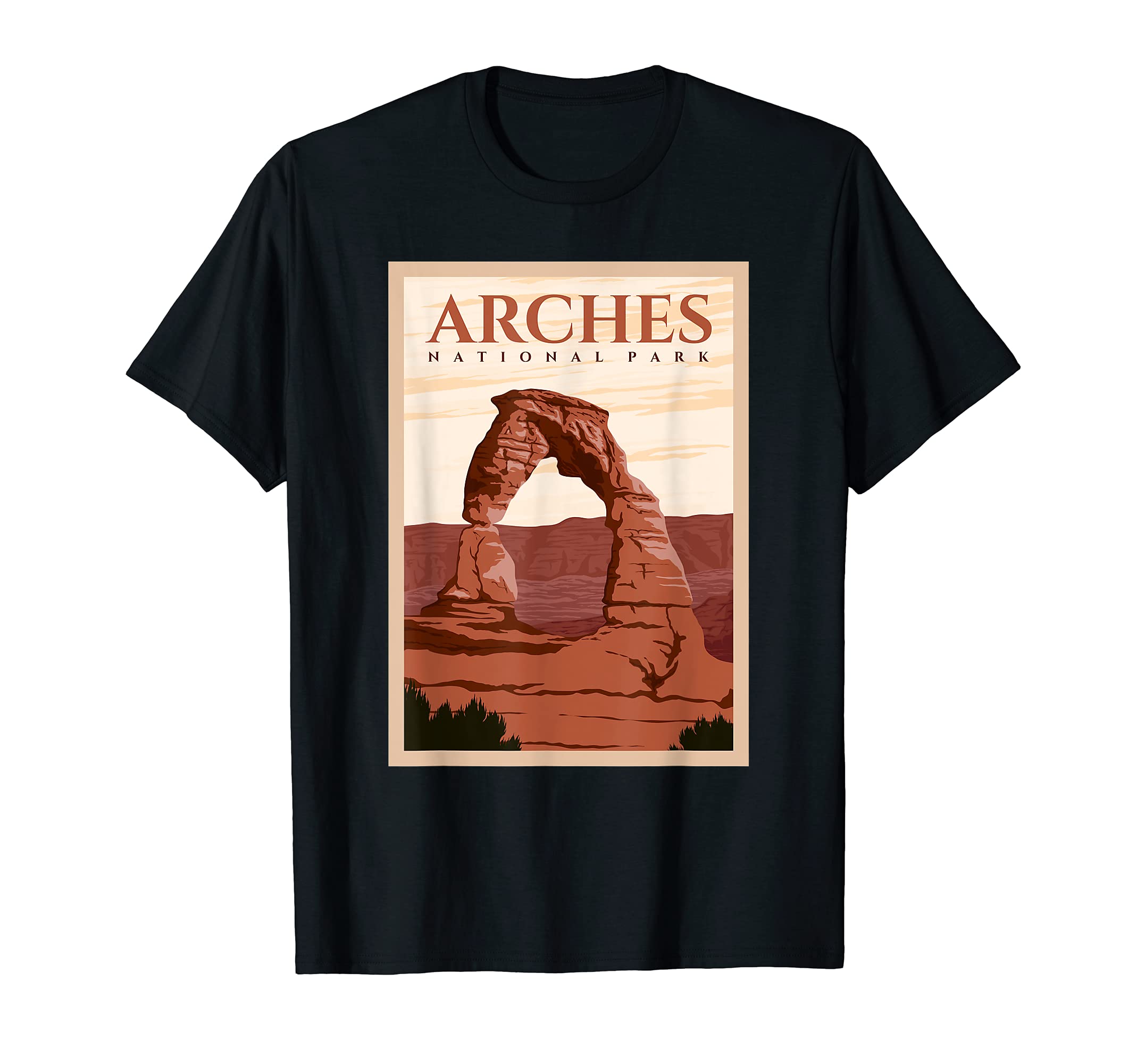 Arches National Park T-Shirt - Custom Art Print Unisex - T-Shirt, Sweatshirt, Hoodie