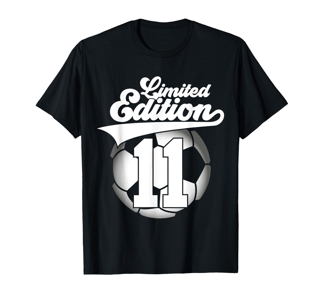 11 Years Football Soccer 11Th Birthday T-Shirt - Fun Novelty Design Unisex - T-Shirt, Sweatshirt, Hoodie