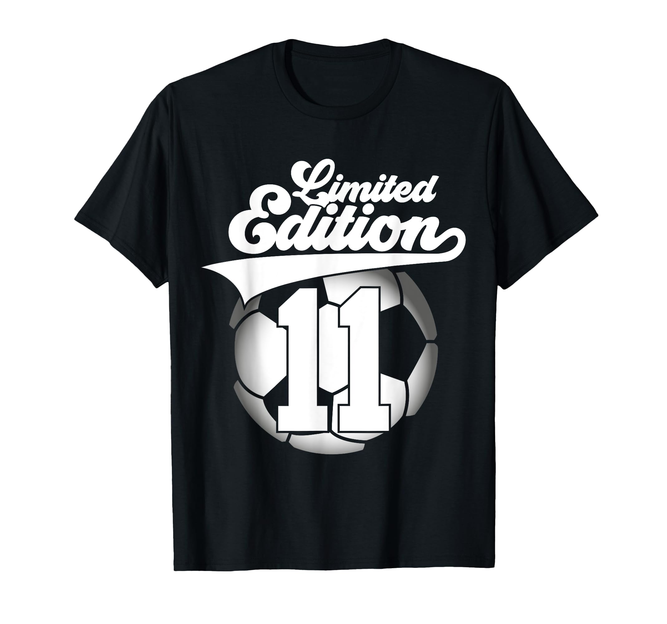 11 Years Football Soccer 11Th Birthday T-Shirt - Fun Novelty Design Unisex - T-Shirt, Sweatshirt, Hoodie