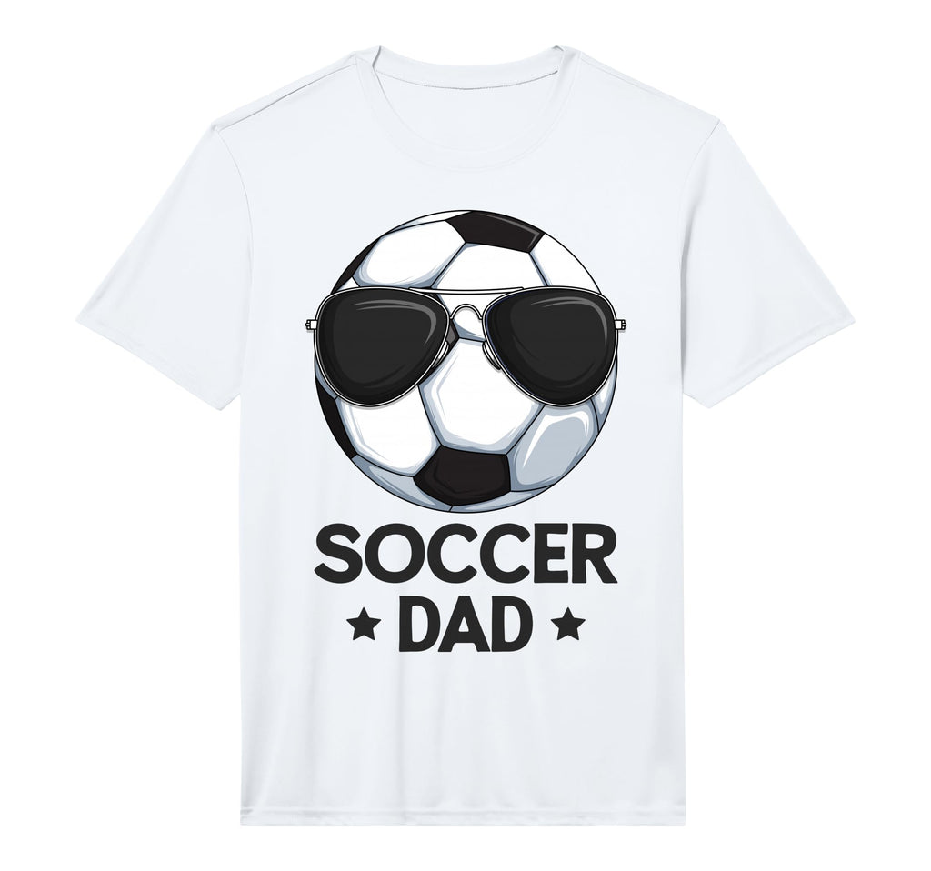 Mens Soccer Dad Futbol Performance T-Shirt - Unique Graphic Men Women - T-Shirt, Sweatshirt, Hoodie