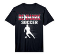 Denmark Soccer Fans Jersey Proud T-Shirt - Aesthetic Graphic for Adults - T-Shirt, Sweatshirt, Hoodie