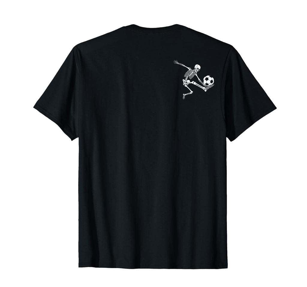 Skeleton Soccer Halloween Lovers T-Shirt - Minimalist Print for Adults - T-Shirt, Sweatshirt, Hoodie