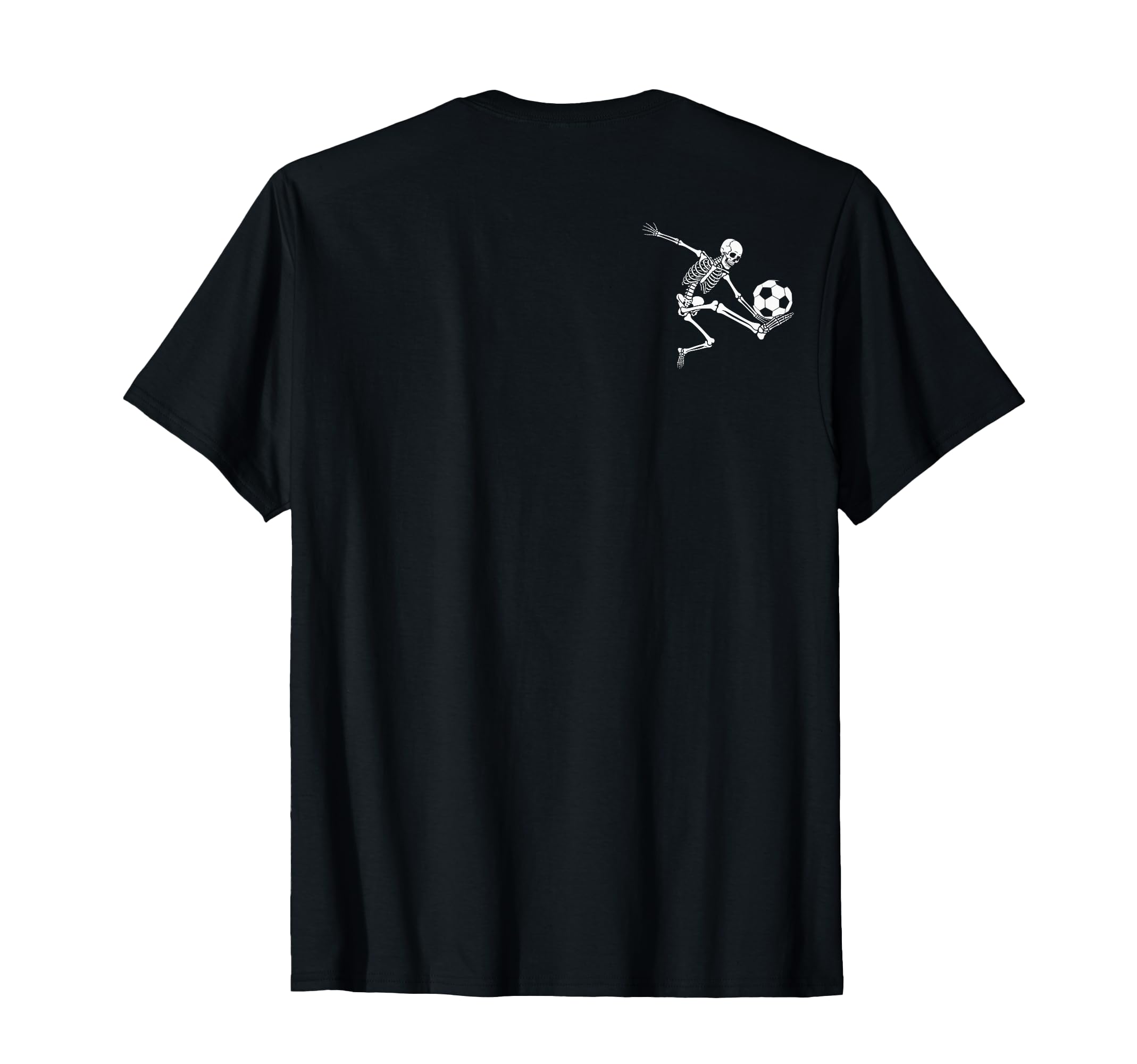 Skeleton Soccer Halloween Lovers T-Shirt - Minimalist Print for Adults - T-Shirt, Sweatshirt, Hoodie