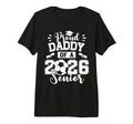 Proud Daddy 2026 Senior Soccer Ball T-Shirt - Novelty Apparel Men Women - T-Shirt, Sweatshirt, Hoodie
