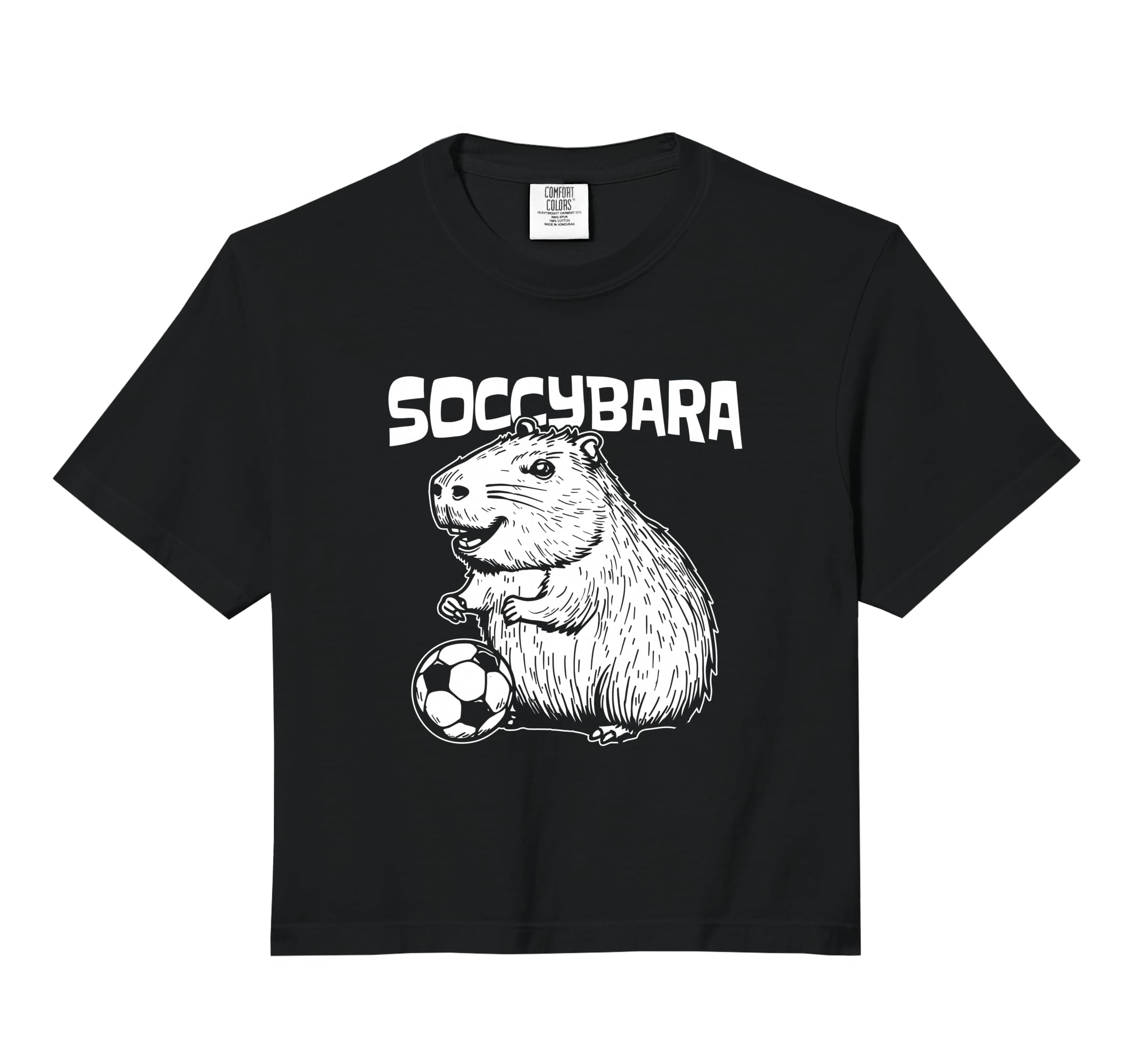 Soccybara Soccer Team Sports Player Hoodie - Trendy Graphic Unisex - T-Shirt, Sweatshirt, Hoodie