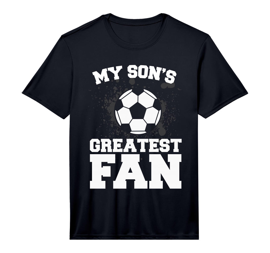 Soccer Mom Or Dad My Sons Greatest Fan T-Shirt - Novelty Apparel Unisex - T-Shirt, Sweatshirt, Hoodie