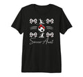 Soccer Aunt Soccer Player Auntie Coquette T-Shirt - Graphic Print Unisex - T-Shirt, Sweatshirt, Hoodie