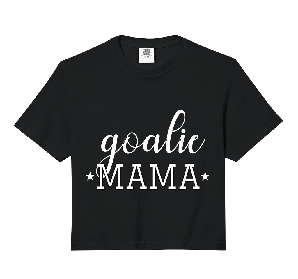 Goalie Mama Moms Soccer Hockey Goalies Hoodie - Graphic Print Men Women - T-Shirt, Sweatshirt, Hoodie