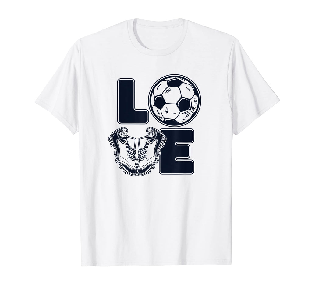 Love Futbol Fu Ball Goal Keeper T-Shirt - Casual Everyday Wear Men Women - T-Shirt, Sweatshirt, Hoodie