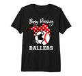 Busy Raising Ballers Funny Baseball T-Shirt - Fun Novelty Design Unisex - T-Shirt, Sweatshirt, Hoodie