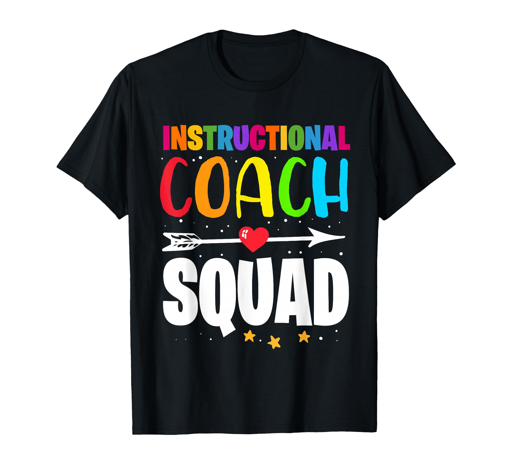 Instructional Coach Squad Teacher T-Shirt - Fun Novelty Design Men Women - T-Shirt, Sweatshirt, Hoodie