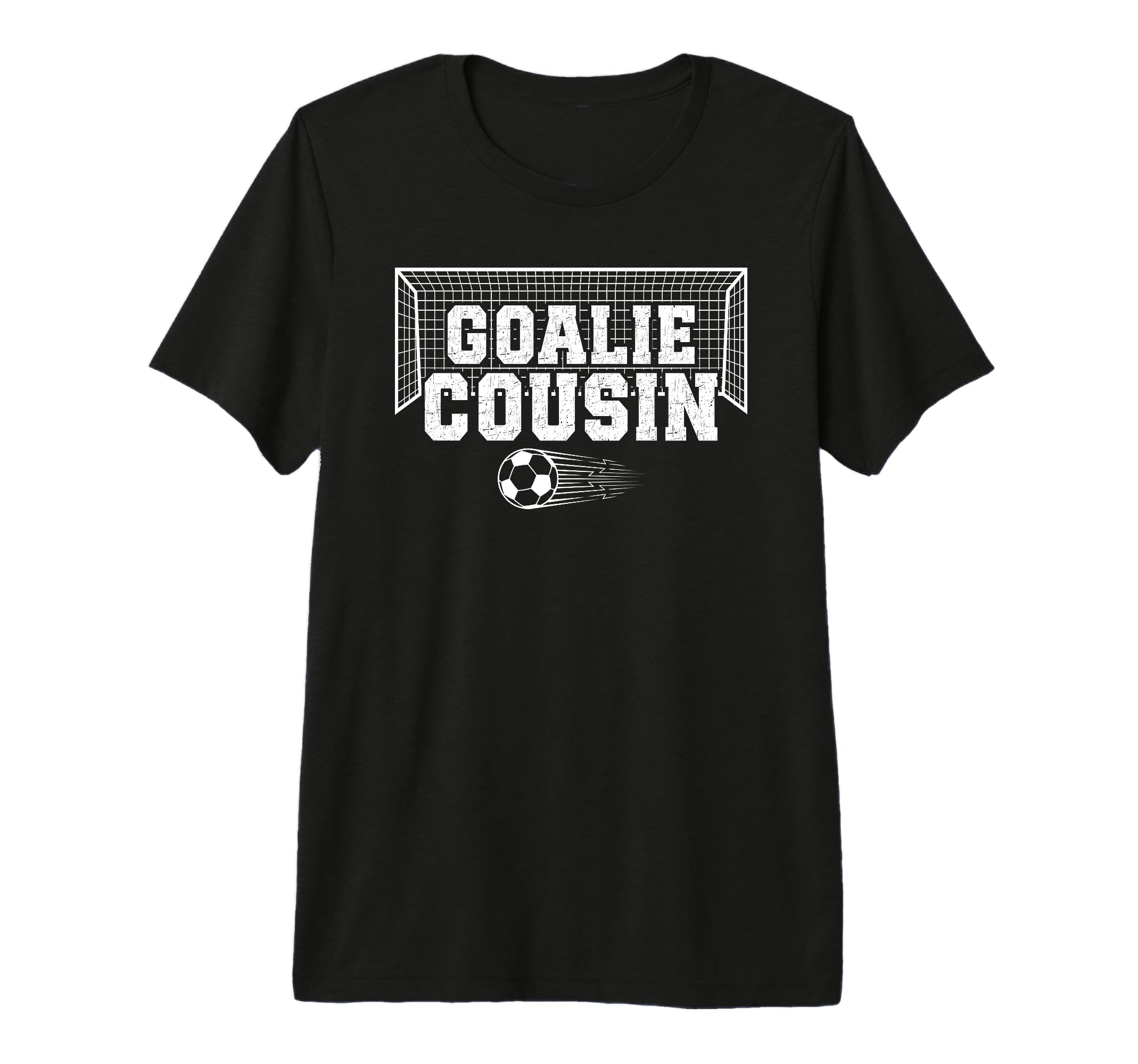 Soccer Goalie Cousin Soccer Keeper T-Shirt - Aesthetic Graphic Men Women - T-Shirt, Sweatshirt, Hoodie