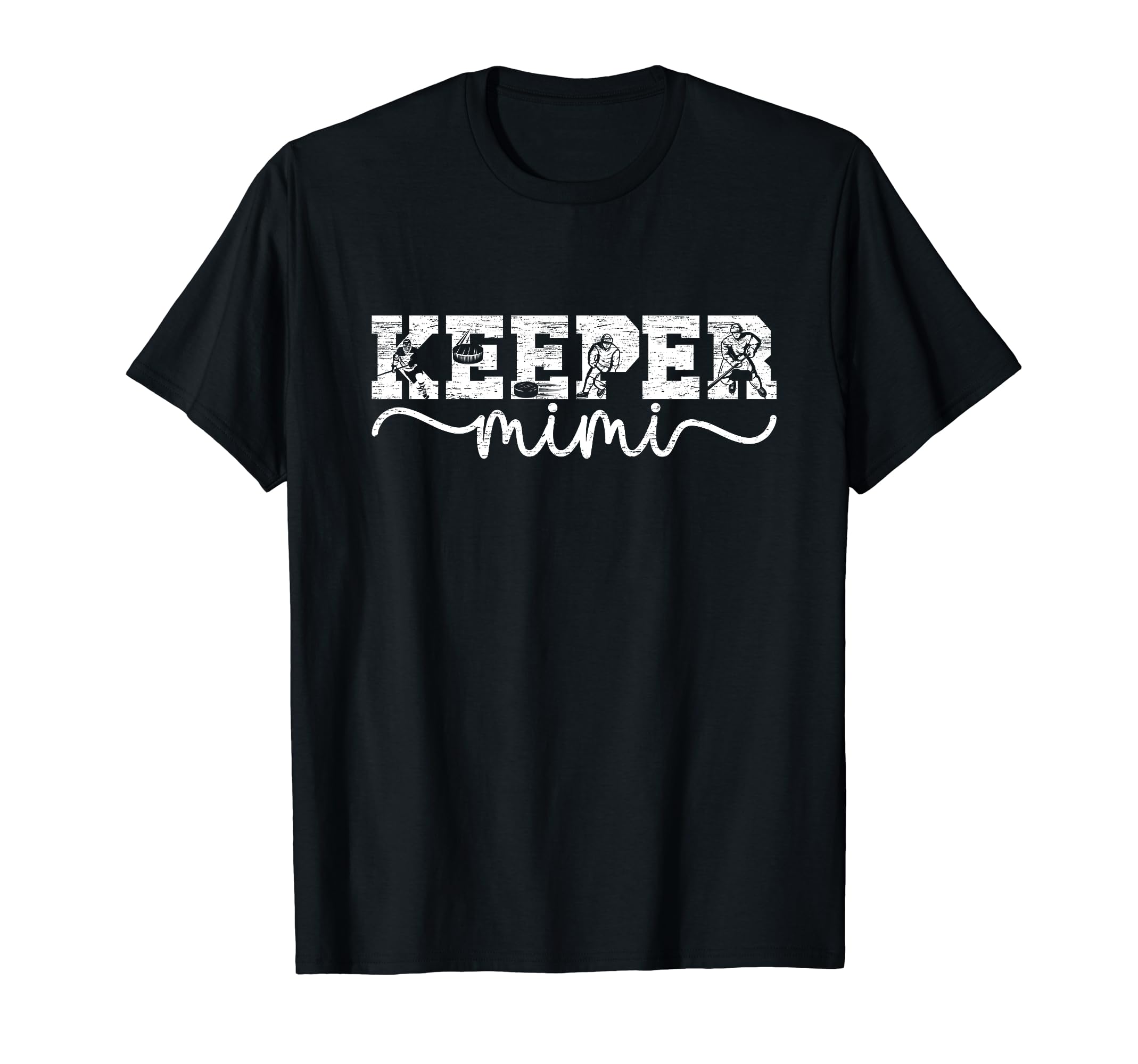 Ice Hockey Keeper Mimi Ice Hockey T-Shirt - Fun Novelty Design for Adults - T-Shirt, Sweatshirt, Hoodie