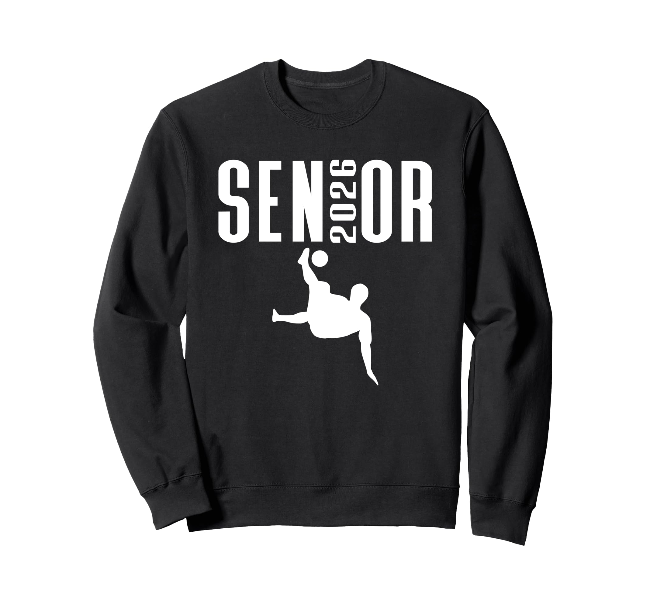 Class 2026 Senior Sports Themed Soccer Sweatshirt - Unique Graphic Unisex - T-Shirt, Sweatshirt, Hoodie