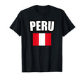 Peru Flagge F R Patrioten Sweatshirt - Minimalist Print Men Women - T-Shirt, Sweatshirt, Hoodie
