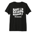 Busy Raising Ballers Sports Mom T-Shirt - Custom Art Print for Adults - T-Shirt, Sweatshirt, Hoodie