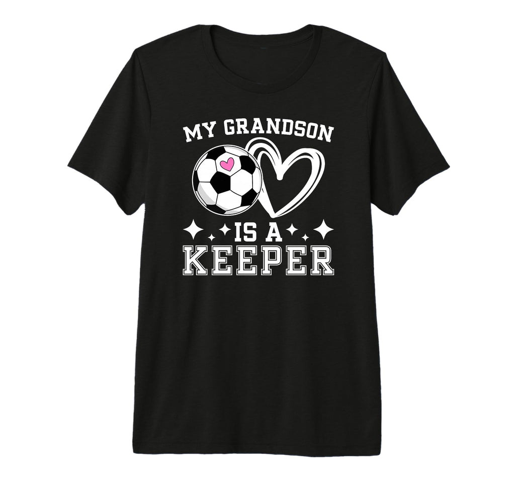 Proud Soccer Keeper Grandma Soccer T-Shirt - Unique Graphic for Adults - T-Shirt, Sweatshirt, Hoodie