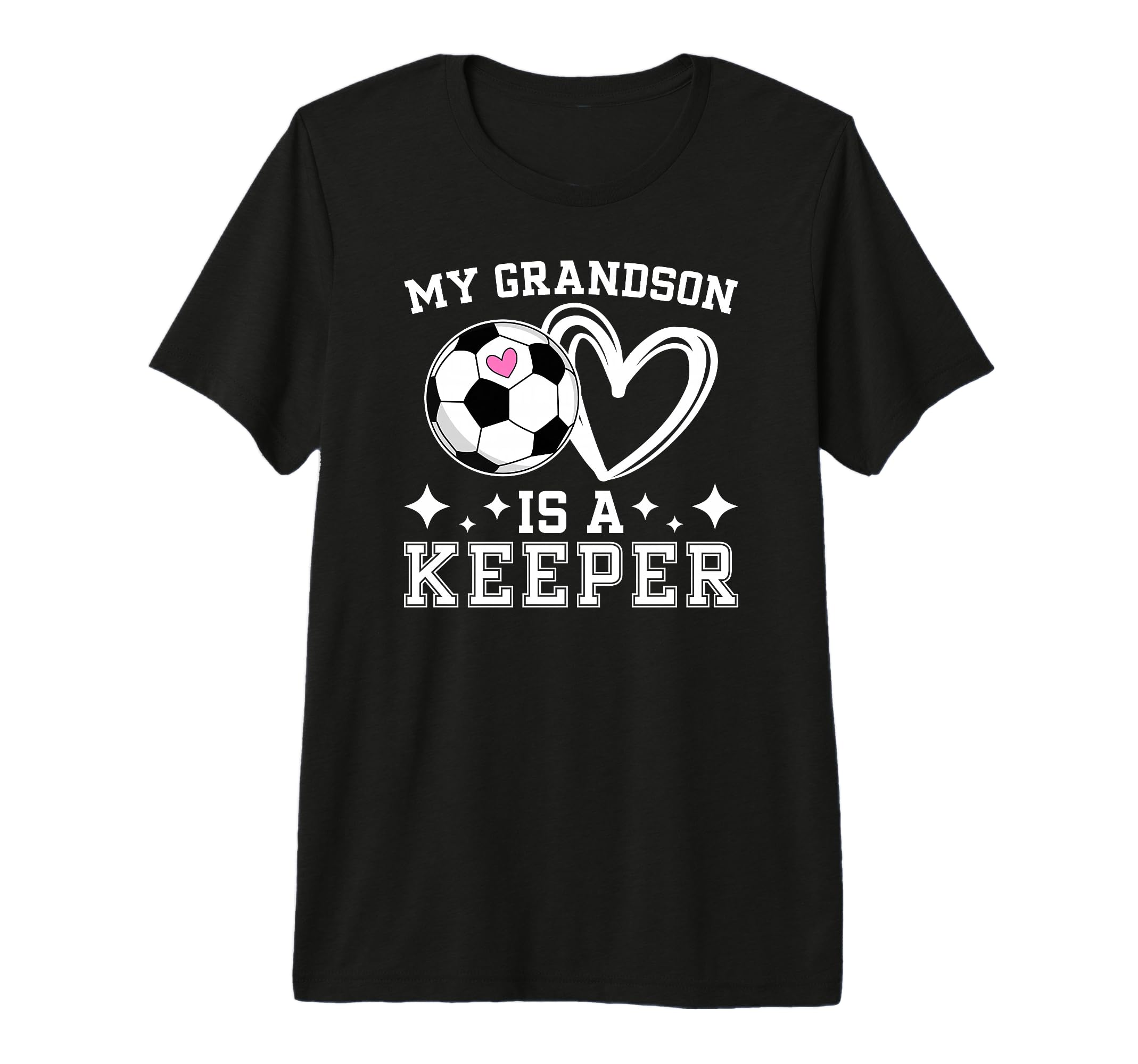 Proud Soccer Keeper Grandma Soccer T-Shirt - Unique Graphic for Adults - T-Shirt, Sweatshirt, Hoodie