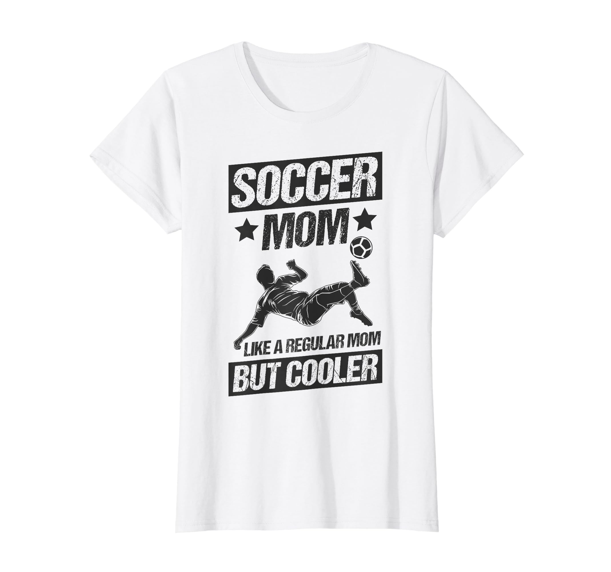 Soccer Mom Like Regular Mom But Cooler T-Shirt - Graphic Print Unisex - T-Shirt, Sweatshirt, Hoodie