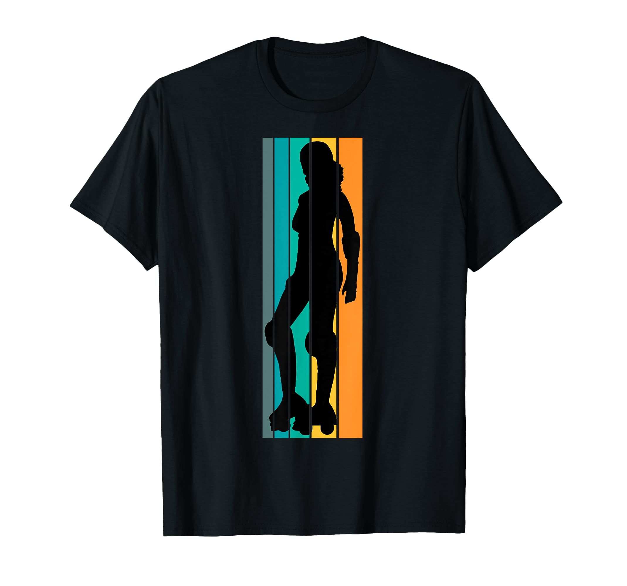 Roller Skates Roller Derby 70S T-Shirt - Casual Everyday Wear for Adults - T-Shirt, Sweatshirt, Hoodie