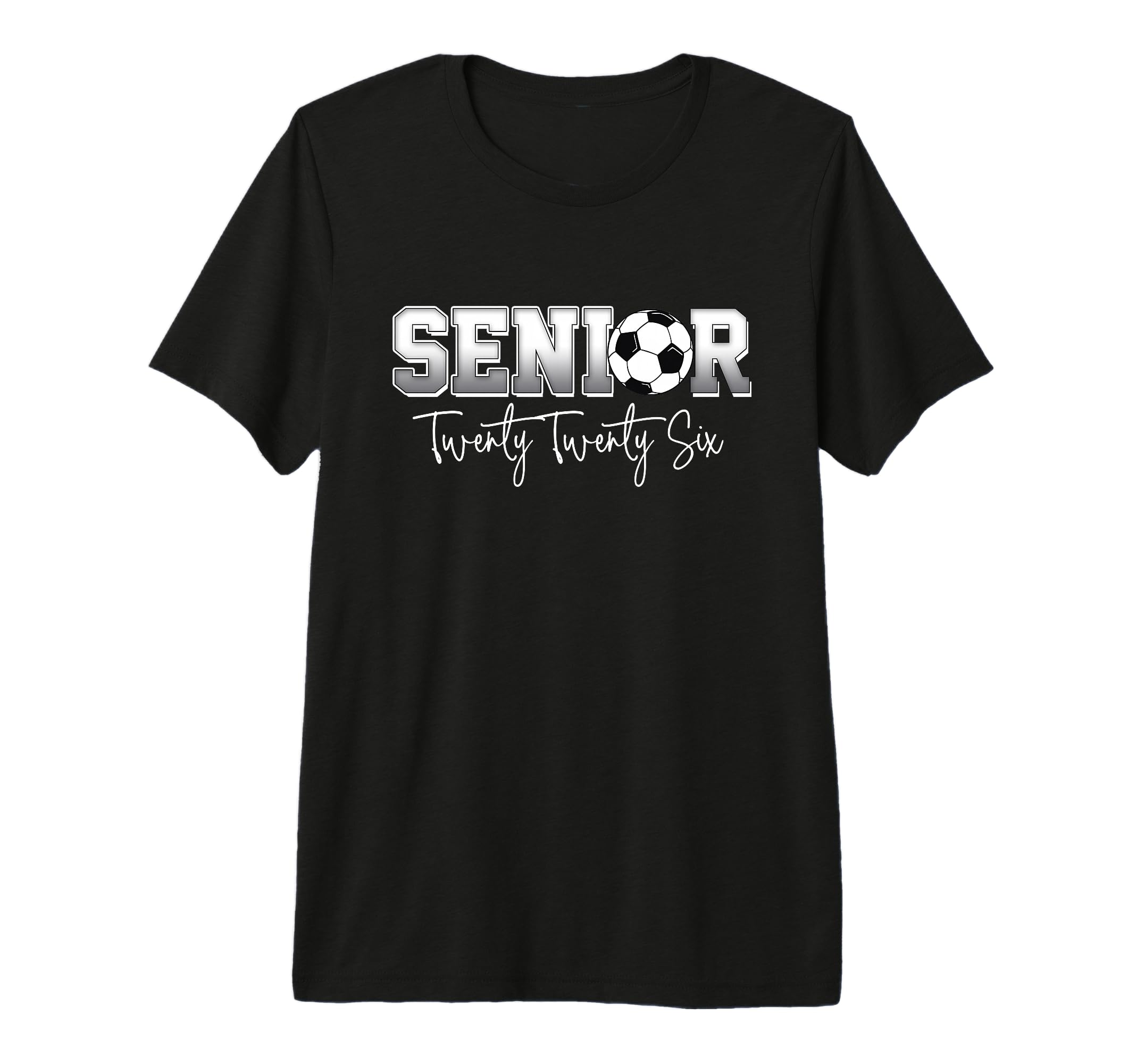 Soccer Senior Graduation 2026 Teen T-Shirt - Novelty Apparel for Adults - T-Shirt, Sweatshirt, Hoodie
