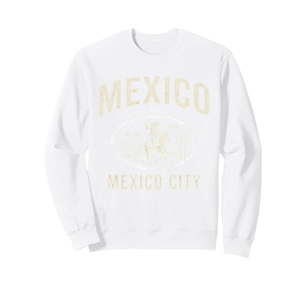 Mexico Flag Mexican Hispanic Pride Sweatshirt - Graphic Print Unisex - T-Shirt, Sweatshirt, Hoodie