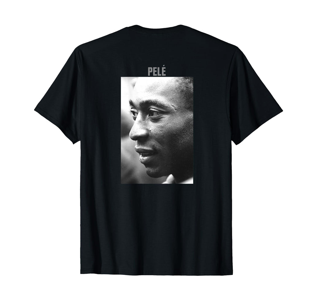 Soccer Pele 001 Back Printed T-Shirt - Streetwear Style for Adults - T-Shirt, Sweatshirt, Hoodie