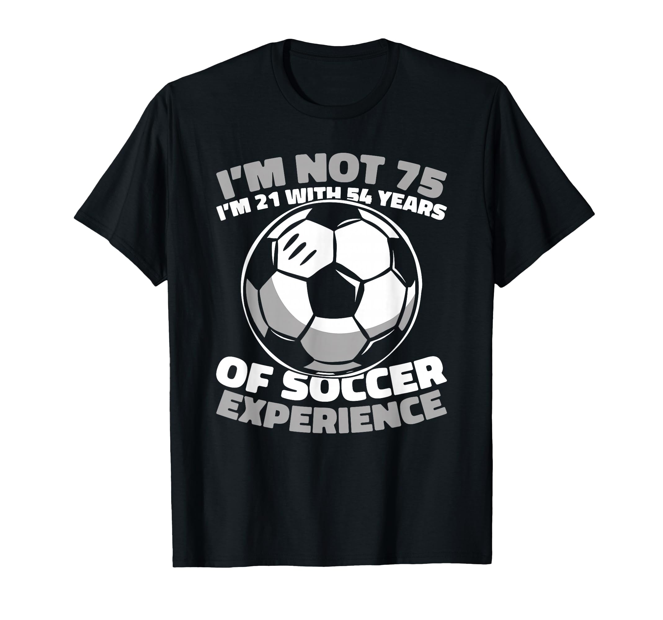75 Years Old Sports Player Team T-Shirt - Minimalist Print Men Women - T-Shirt, Sweatshirt, Hoodie