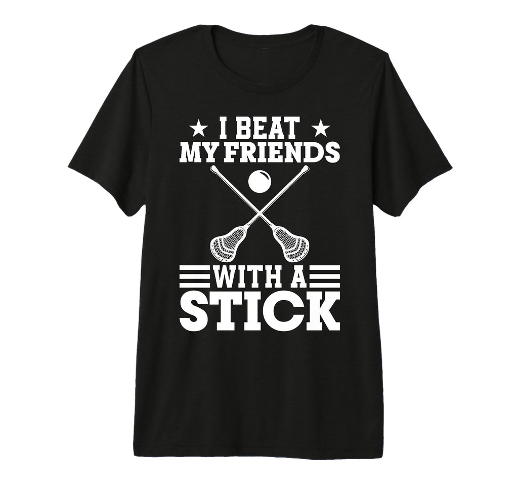 Lacrosse Goalie Tri Blend T-Shirt - Trendy Graphic for Adults - T-Shirt, Sweatshirt, Hoodie