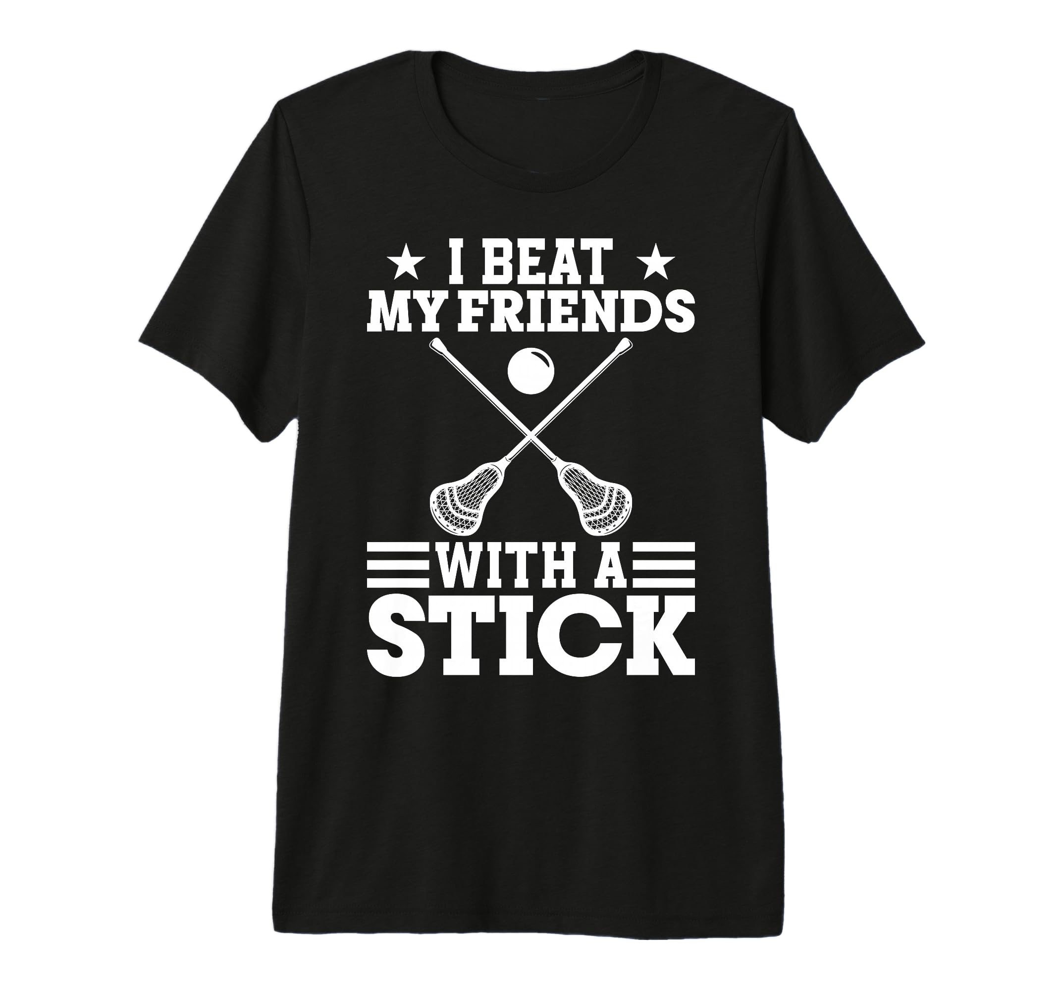 Lacrosse Goalie Tri Blend T-Shirt - Trendy Graphic for Adults - T-Shirt, Sweatshirt, Hoodie