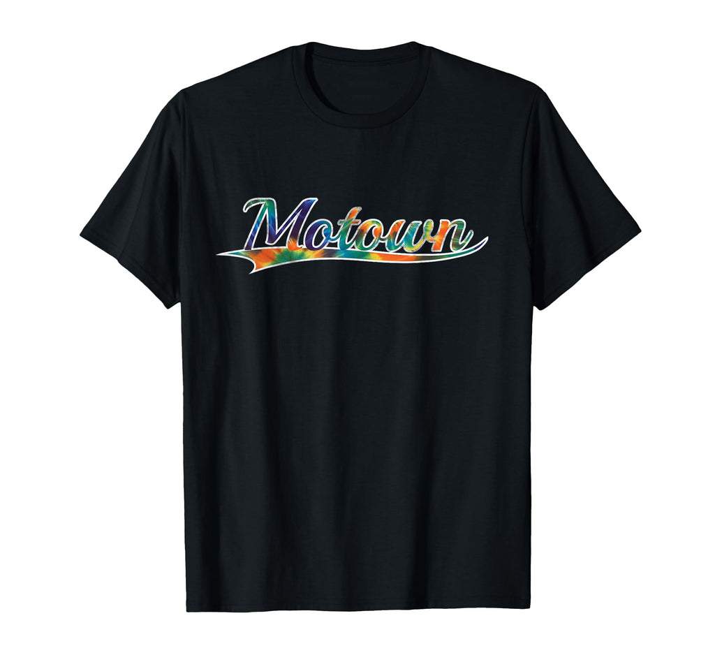 Motown Detroit Music History Tie Dye T-Shirt - Custom Art Print for Adults - T-Shirt, Sweatshirt, Hoodie