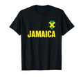 Jamaica Football Jamaica Soccer T-Shirt - Minimalist Print for Adults - T-Shirt, Sweatshirt, Hoodie