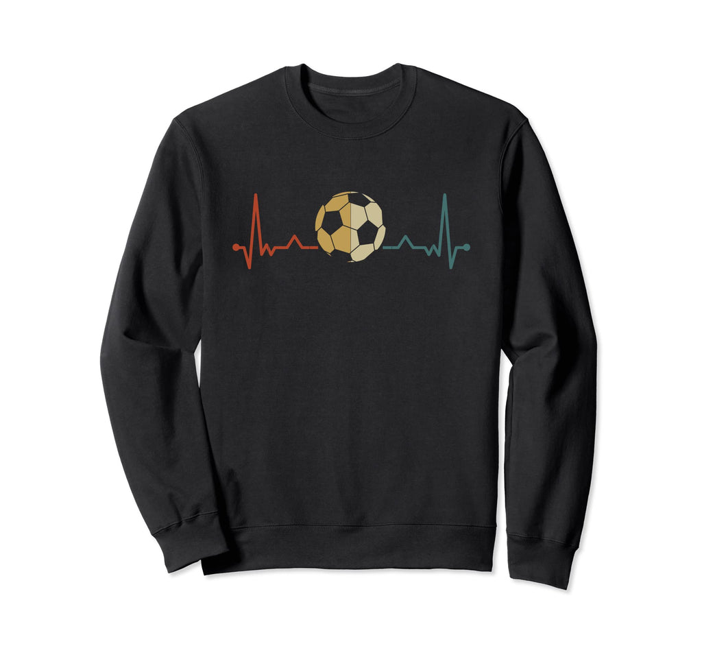 Soccer Heartbeat Soccer Player Sweatshirt - Graphic Print Men Women - T-Shirt, Sweatshirt, Hoodie