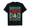 Soccer Coach Dad Fathers Day T-Shirt - Aesthetic Graphic Unisex - T-Shirt, Sweatshirt, Hoodie