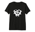 Soccer Ball Heart Christian Faith Cross T-Shirt - Unique Graphic Unisex - T-Shirt, Sweatshirt, Hoodie