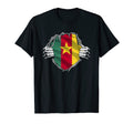 Cameroon Heritage Roots Flag Dna T-Shirt - Novelty Apparel Men Women - T-Shirt, Sweatshirt, Hoodie