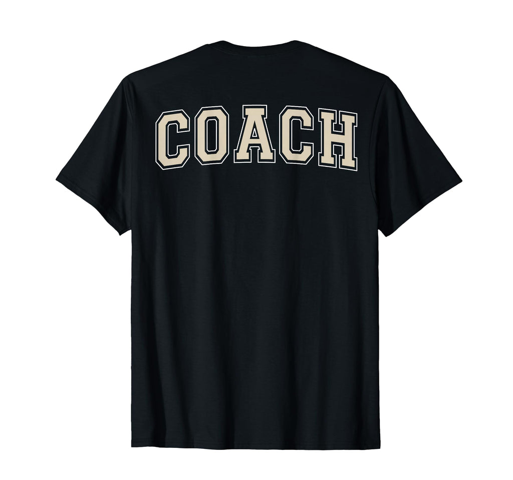 Coach Sports Trainer Ivory And White T-Shirt - Novelty Apparel for Adults - T-Shirt, Sweatshirt, Hoodie