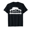 1955 Car Silhouette T-Shirt - Casual Everyday Wear Unisex - T-Shirt, Sweatshirt, Hoodie