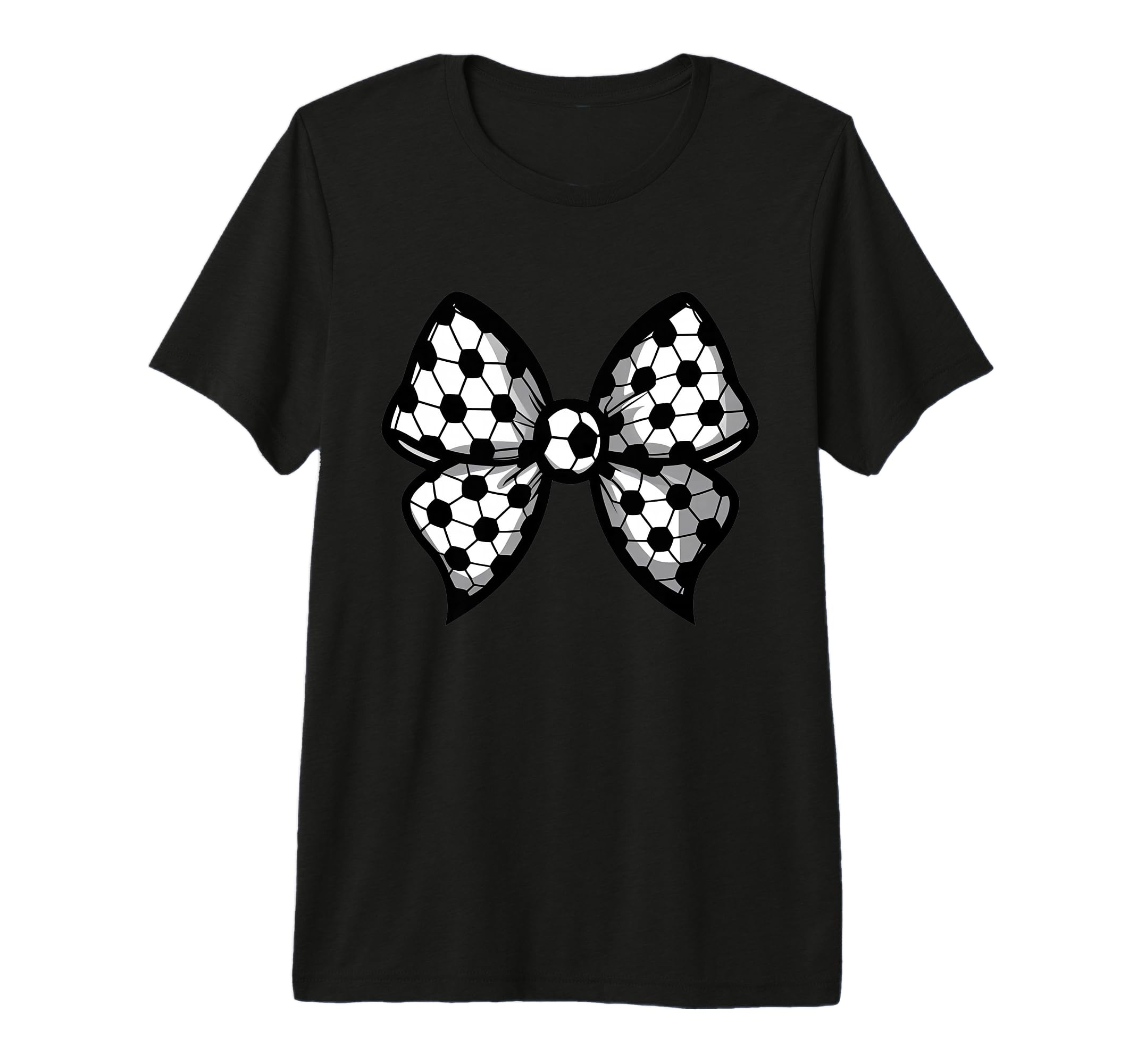 Coquette Bow Soccer Ball Mom Life Game T-Shirt - Unique Graphic for Adults - T-Shirt, Sweatshirt, Hoodie